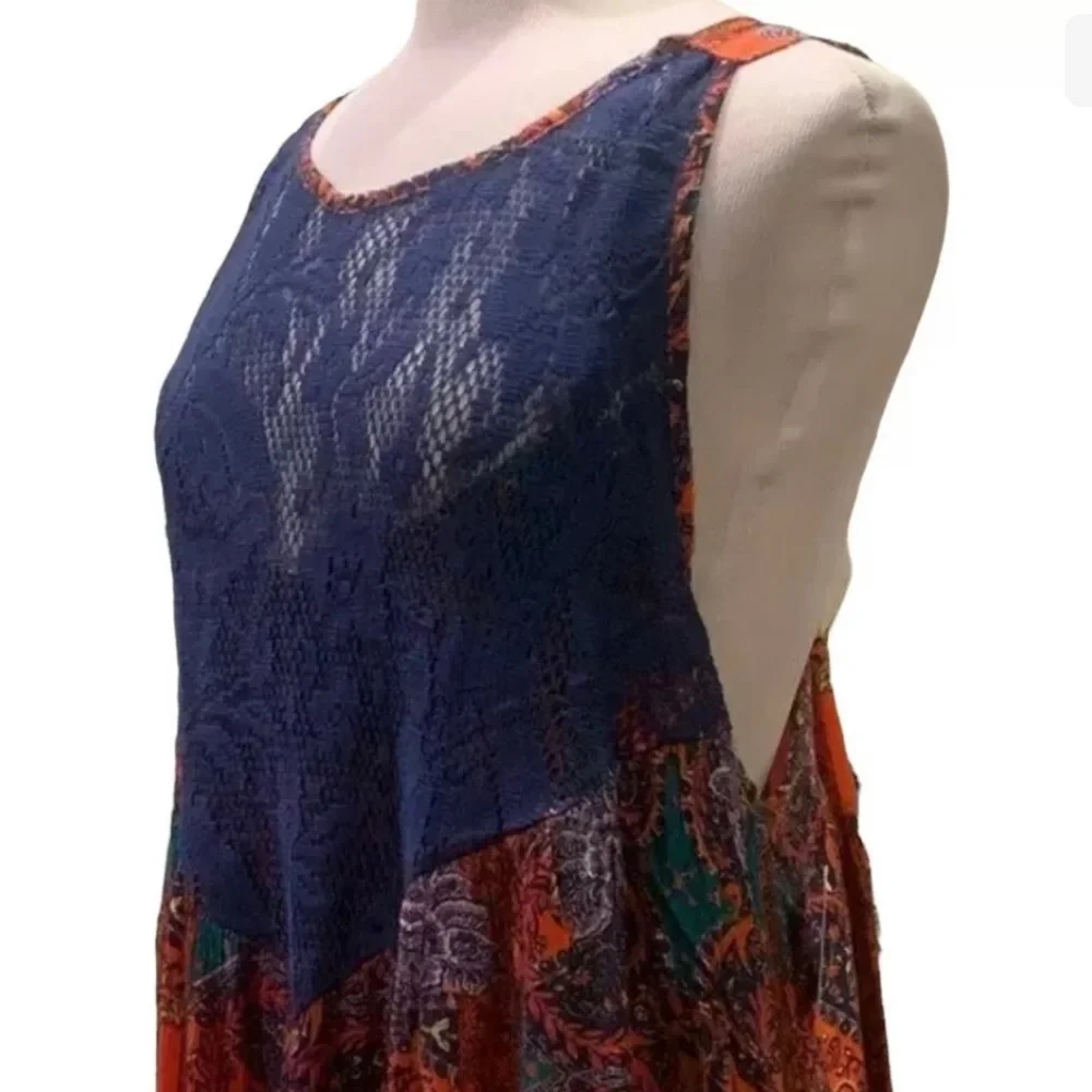 Free People Count Me In Trapeze Tunic SZ M NWT - Picture 4 of 6